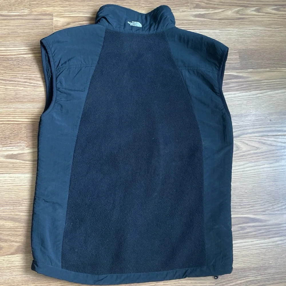 Vintage North Face Fleece Vest Mens Size Small Black